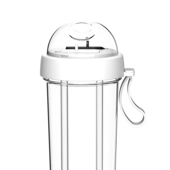 420/600 ml tragbare Dual-Trinkhalm, separates Getränk, Wasser, Getränkeflasche, Geschenk für Paare