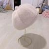 New Imitation Mink Hair Pumpkin Beret Fashionable Versatile Autumn and Winter Foreign Style Women's Hat