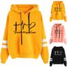 Autumn and Winter Long Sleeved Personalized Printed Hooded Sweatshirt 6995