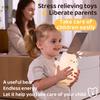 Cute LED Night Light Bear Silicone Snoring Sleeping Nightlights USB Rechargeable For Bedroom Decoration Kids Birthday Gift
