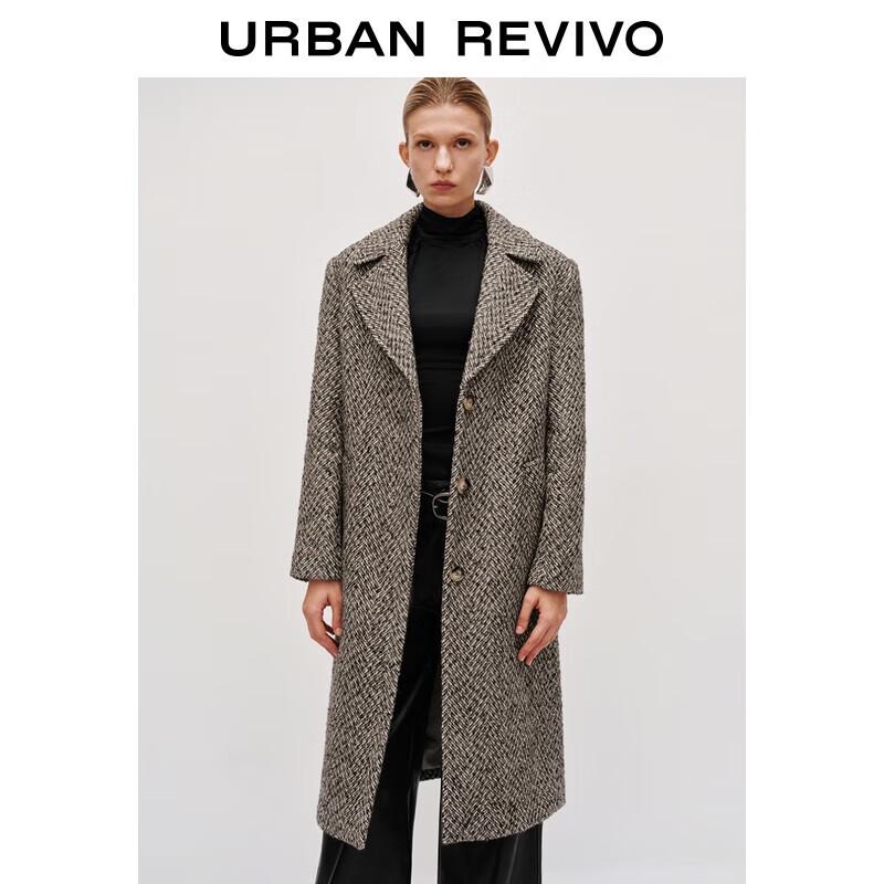 

Женское длинное пальто UR с текстурой L