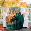 Surf Theme Printed Blanket - Perfect for Couch, Bed, Travel & Outdoor Use | Machine Washable, Cozy & Durable.