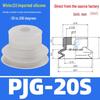 Industrial Silicone Pneumatic Suction Nozzles PJG Series (08-60) for Robotic Arm Vacuum