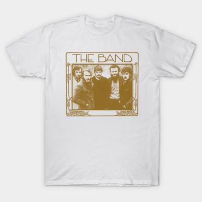 Asian Size Cotton Unisex Tshirt Print T-shirt The Band T-shirt No-Cut Print Regular Fit