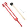 Aluminium Zinc Zinc Alloy 128 Hz Tuning Fork Set Healing Chakra Tuning Fork 128 Hz Tuner  Reliever