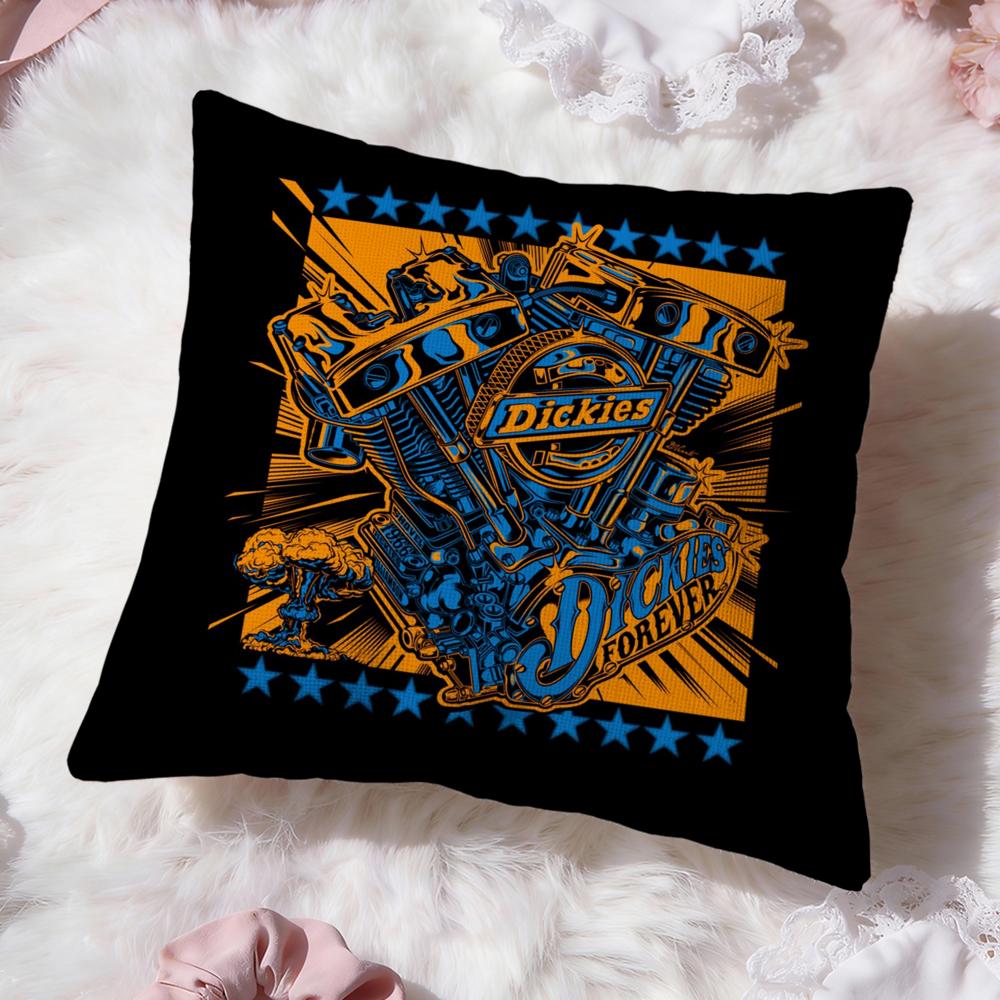 Luxury D-DickiesS Cushion Cover Premium Comfort Reversible Pillow Cove -Two in One Design for Any Room & Car Interior