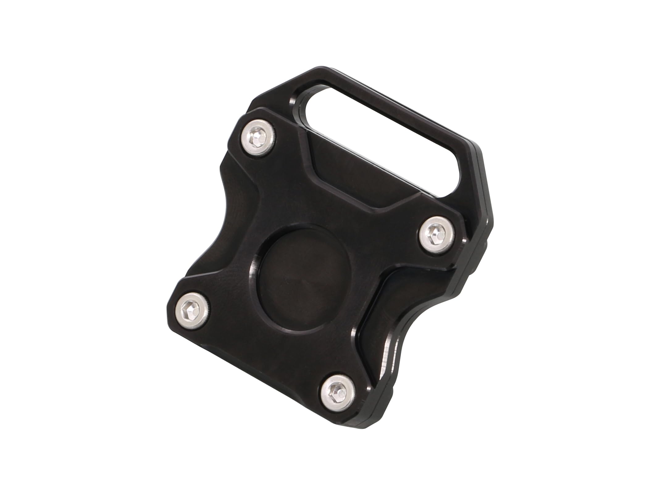 

Kitaco 000-9021350 Billet Key Cover, Type 3 (Black) CT125 Hunter Cub (JA55/JA65), Monkey 125 (JB02/JB03/JB05), Machined Aluminum, Anodized Finish 45mm x 42mm чёрный