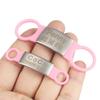 Etichetta ID per Animali Domestici Silicone Acciaio Inossidabile Cane Gatto Nome Personalizzato Collare Targhette Incise Accessori Nome Numero di Telefono Targhette per Animali Domestici