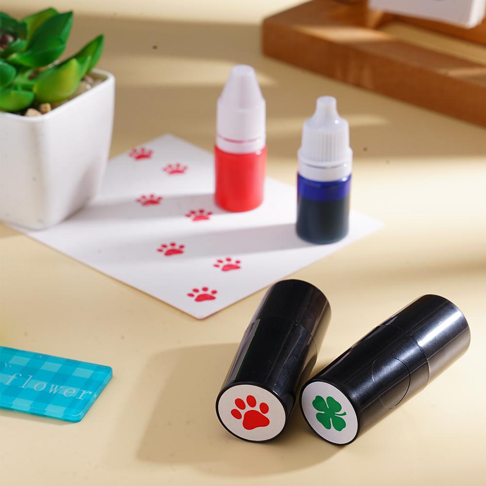 1 Pz Timbro Marcatore per Palline da Golf Asciugatura Rapida Impressione Durevole Lunga Durata Vari Modelli Accessori da Golf in Plastica