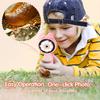 Children’s handheld electronic magnifying glass digital microscope IPS color screen science experiment toys science education