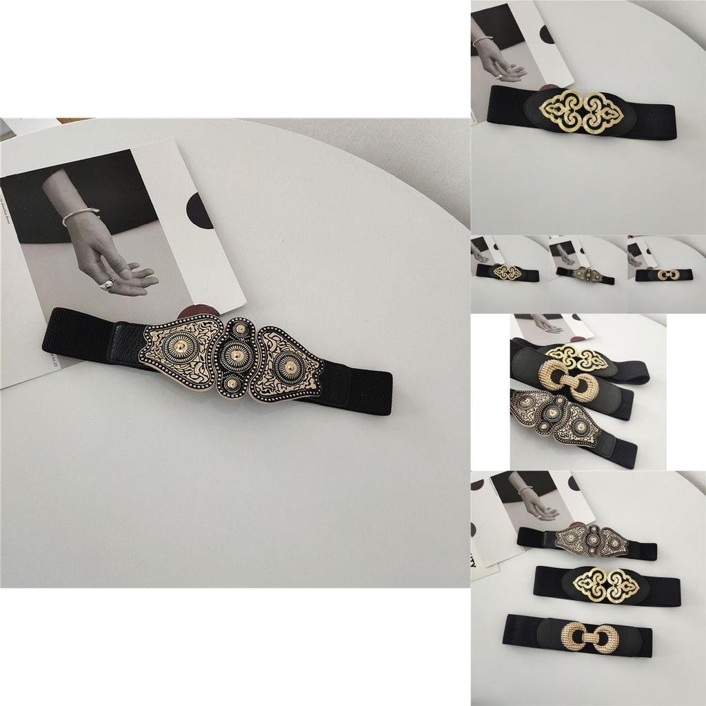 Ethnic Style Women's Decorative Waist Belt With Elegant Design For Retro Outfits