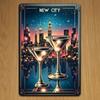 Retro Metal Wall Art for Office Living Room Outdoor, 8x12 Inch