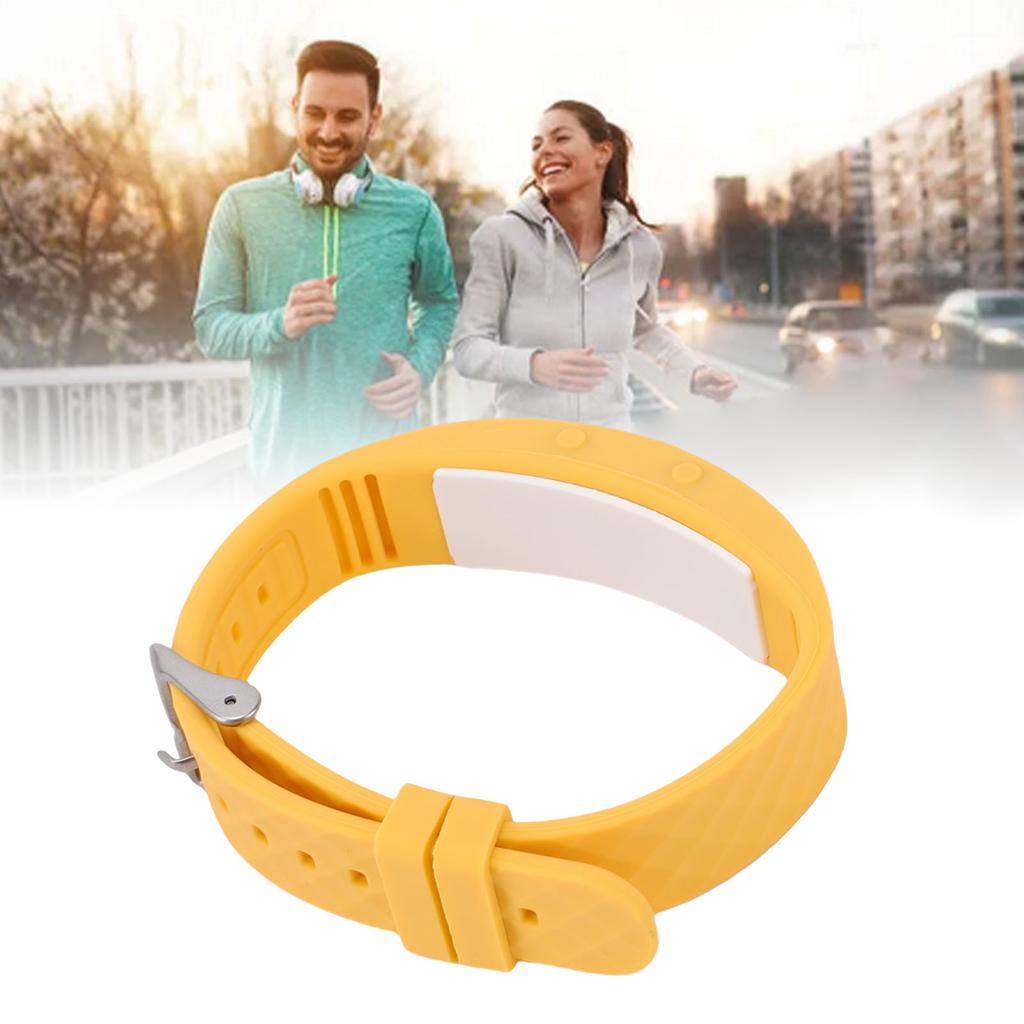 Hlth Smart Bracelet Silicone Vibration Alert USB Rechargble Wrable Fitness Step Counter for Orts Tracking