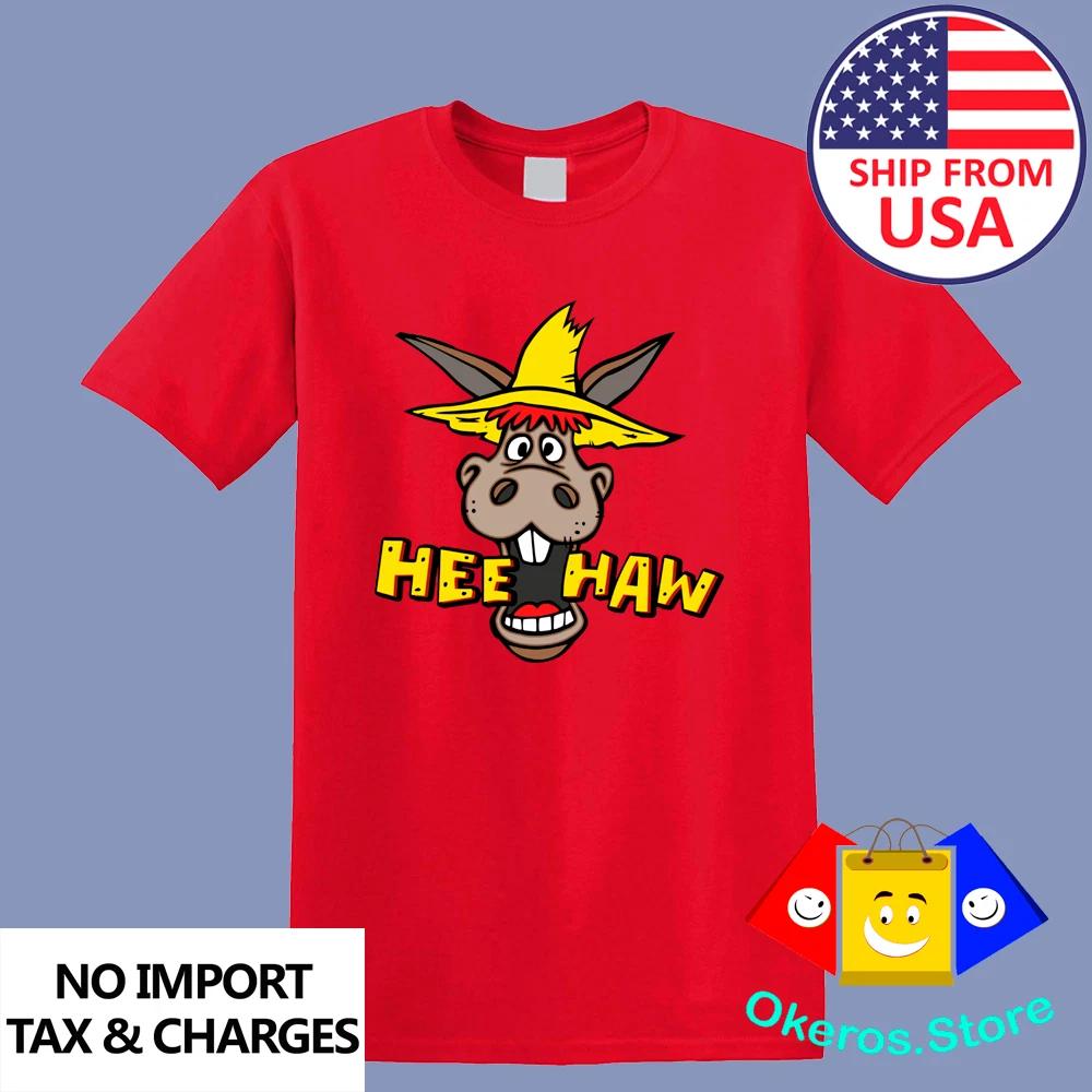 Hee Haw Country TV Show Men s Red Size S to 3XL M