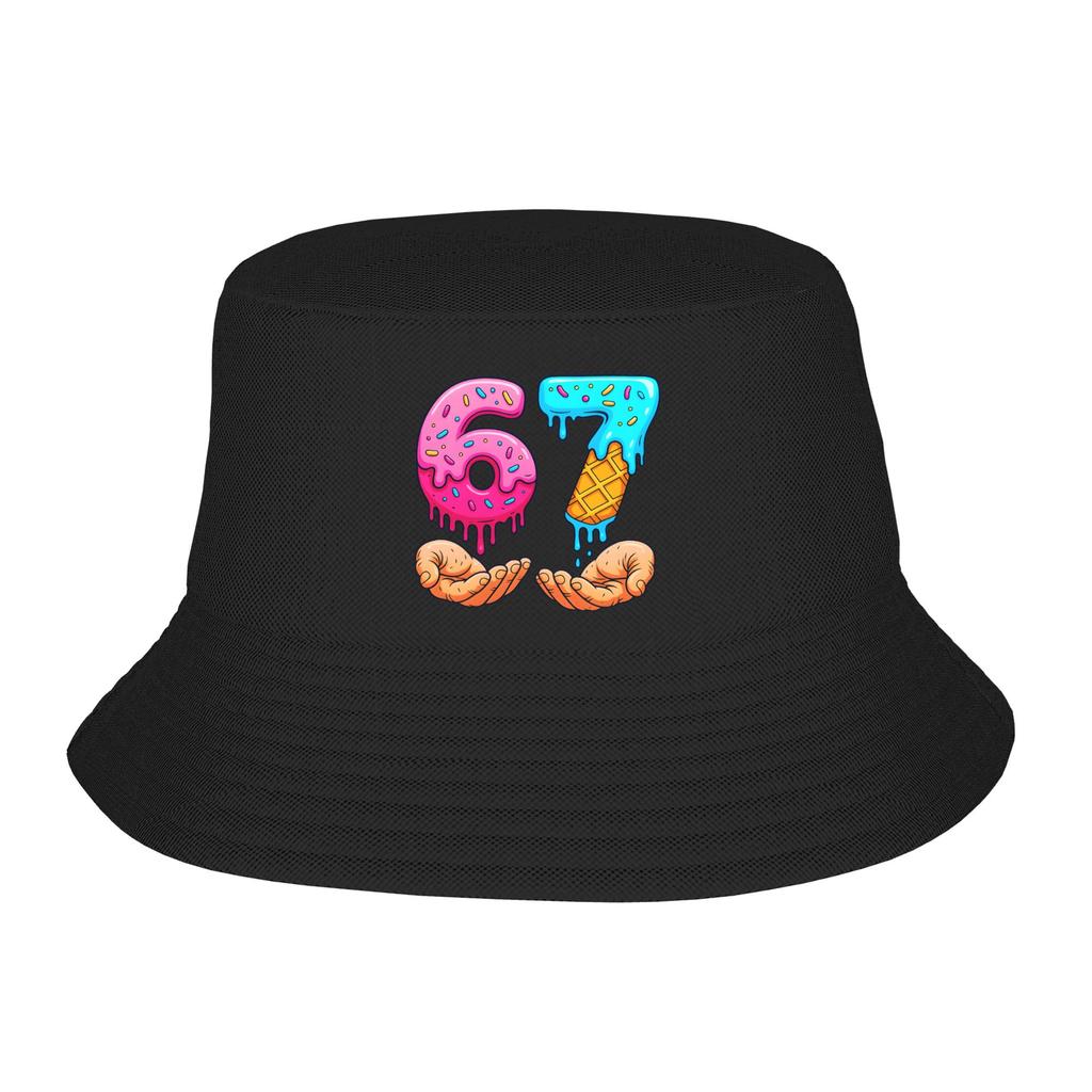 67 Funny 67 Christmas Meme Bucket Hat WoUnisex Unisex Fashion Summer Outdoor Sun  FisherUnisex Cap