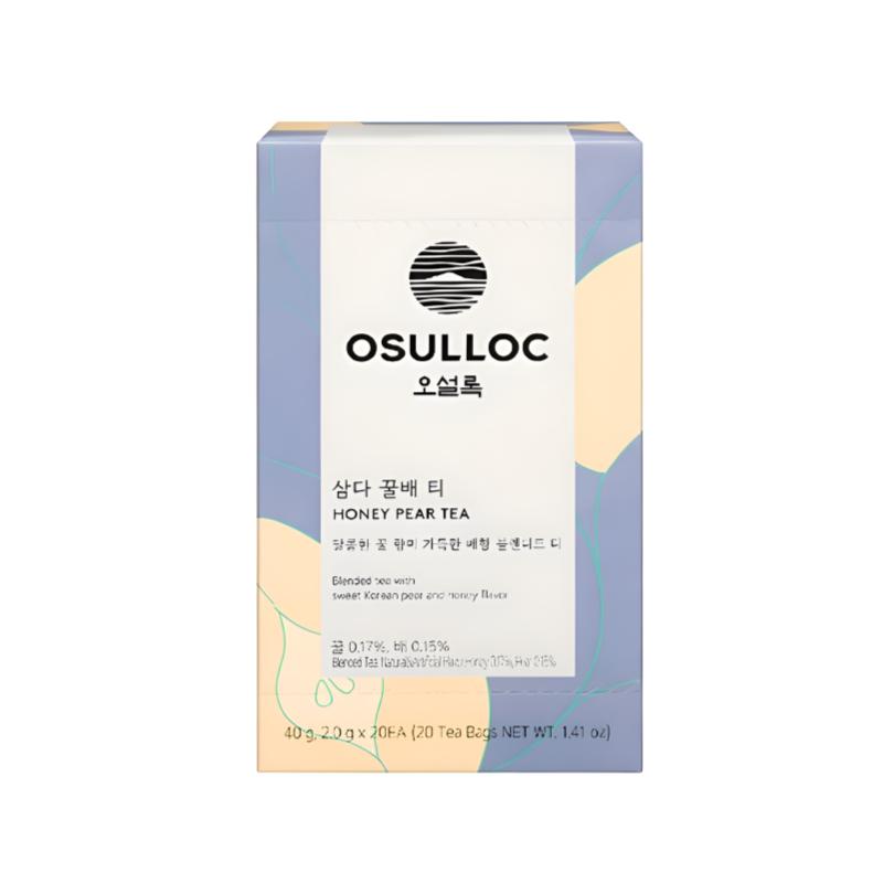 

Чай Osulloc Samda з медовою грушею, 40 г (2г × 20 чайних пакетиків) 2pcs