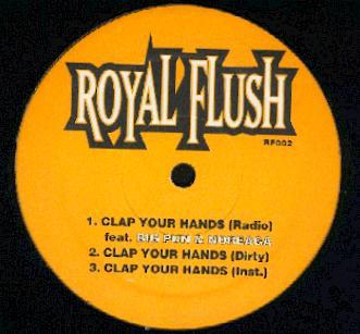 12inch Record ROYAL FLUSH  Section Eight RF002 Royal Flush 1998 US Rap  HipHopRB Used