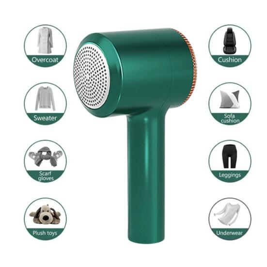 Lint Trimmer Intelligent Touch Operation USB Rechargeable Portable Fabric Shaver Wool Sweaters Knitwear Lint Remover