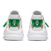 Anta Dominator Eco-Friendly Series Fabric Casual Lightweight Breathable Mid-Top Sneakers Men Sneakers White Green 912038066-1