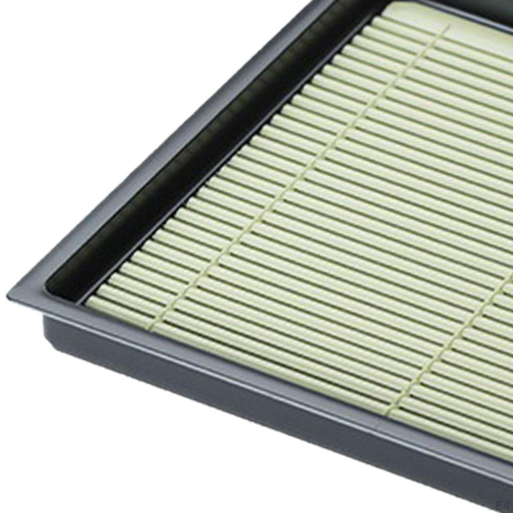 Cold Noodle Serving Platter with Drain Mat for Soba And Udon