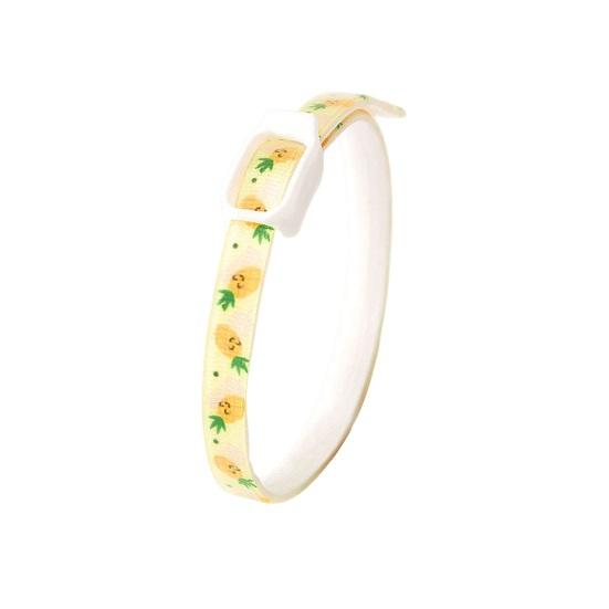 

Ошейник от блох, эффективный регулируемый водонепроницаемый ошейник с принтом от блох и клещей для маленьких, средних и больших собак, кошек, щенков, товары для домашних животных M жёлтый