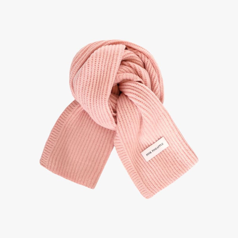 

PINK PINEAPPLE BASIC RIB MUFFLER_PINK PINK_FREE