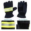 Gants de pompier résistants à la chaleur Gants ignifuges Anti-feu Gants résistants à la chaleur pour soudure Soudeur