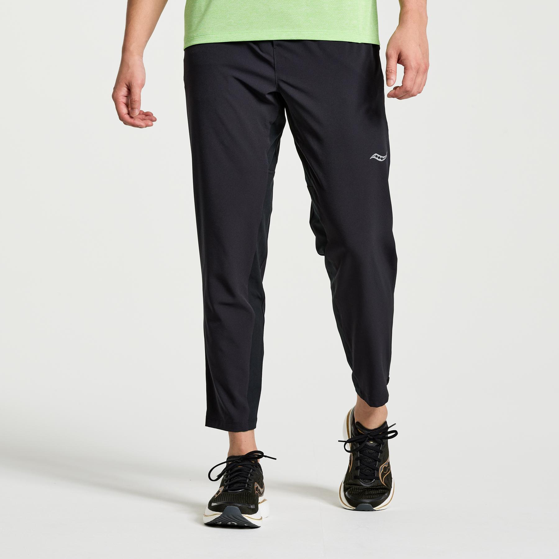 [saucony] Men s Boston Woven Pants SAM800348-BK S