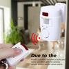 Wireless Dual Remote Motion Sensor Alarm, Infrared Security Detector for Indoor Outdoor Home Garage Burglar Alert System