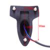 Universal Vintage Motorcycle Brake Rear Tail Light Fender Edge Red LED Lamp For Harley Touring Sportster XL 883 1200 Cafe Racer