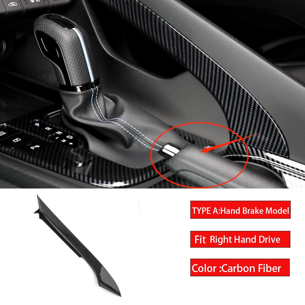 For Hyundai Elantra -2025/ For Hyundai Elantra N -2025 Interior Mouldings Central Console Handbrake Trim Stripe Cover