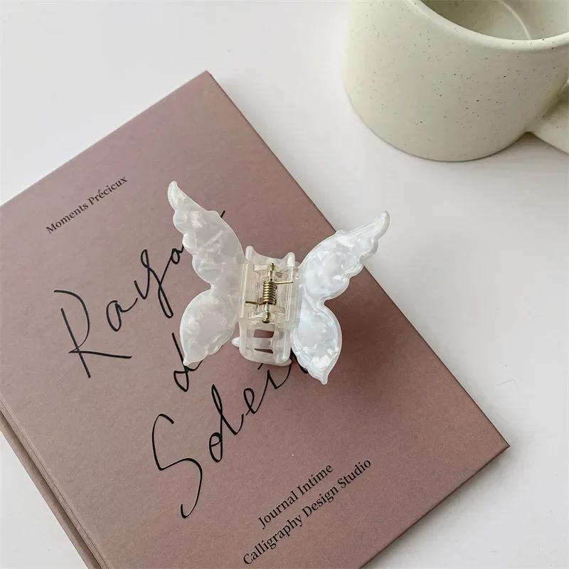 Butterfly Hair Clip Accessories Claw Clip for Women Acetic Hair Bows French Accessories Butterfly Hairbows for Girls