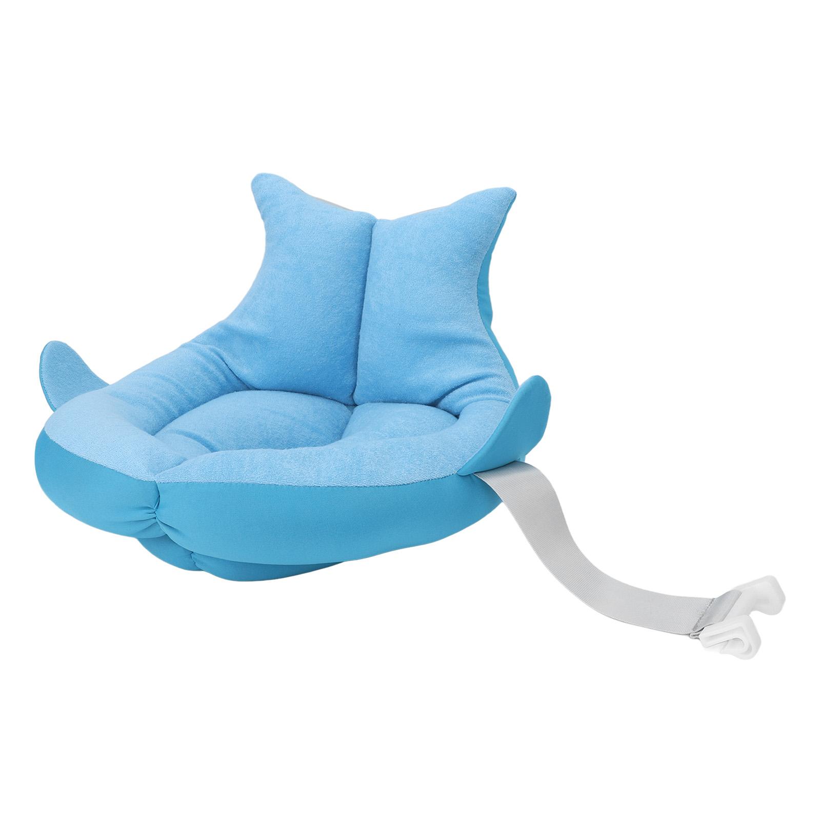 

Подушка для детской ванны Мягкая Безопасная Дышащая Плавающая Поддерживающая подстилка для купания младенцев для новорожденных Синяя синий