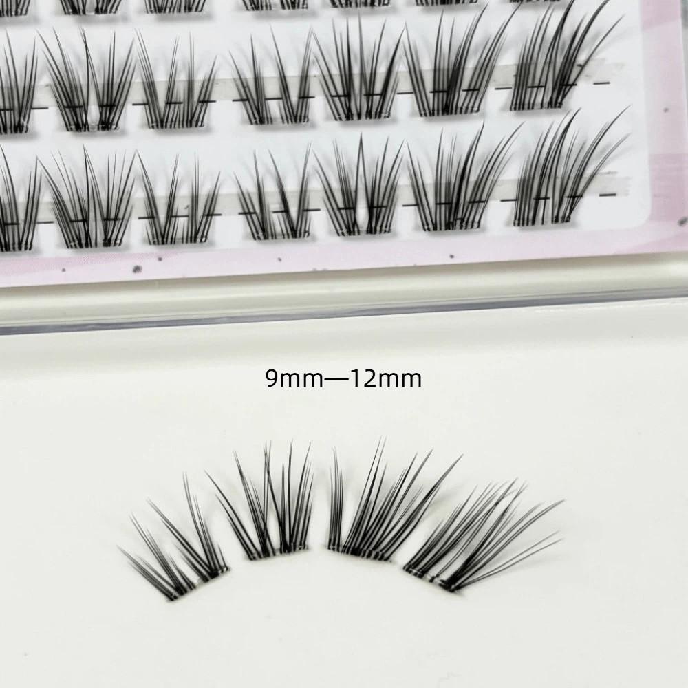 New Chinese style False Eyelashes Full Strip Fake Eyelash 3D Faux Mink Lash  Eye Lash Extension