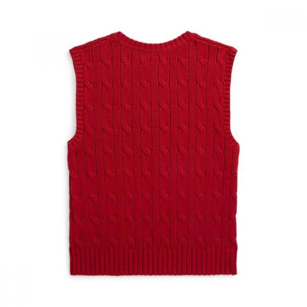 Polo Jungen Zopfmuster Baumwoll Strickweste 2 7 Cwposweb6820422600