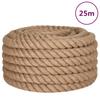 Vidaxl Sznur Jutowy, 25 M Długości, 36 Mm Grubości