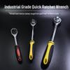 72-Tooth Ratchet Wrench Set: 1/4, 3/8, 1/2 Sizes for Quick Auto Repair, Durable Household Tool