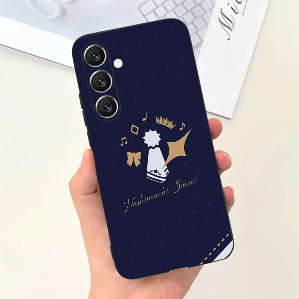 

Hoshimachi Suisei Phone Case For Samsung S25,S24,S21,S22,S23,S30,Ultra,S20,Plus,Fe,Lite,Note,10,9,5G Black Cover Samsung S235G