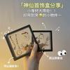 Jewelry storage box, earrings, necklace, ring, watch, antioxidant and dustproof portable carry-on belt, recommended by Ouyang Nana