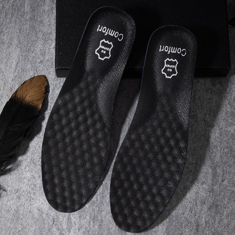 Massage Breathable Shoe Insoles Thickened Sea Wave Sole High Elasticity Shock Absorption Sweat-Absorbent Wear-Resistant Non-Slip Shoe Inserts