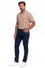 Men's Cotton Pants Classic Chino with Pockets Elegant MORAJ 34 NAVY