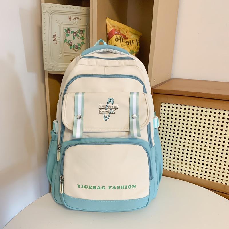 Student Schoolbag College Student Girl Junior High School High School Large Capacity High Value High Quality Versatile Girl Campus Backpack