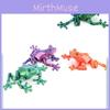 Kreatives 3D-gedrucktes Froschmodell, beweglich, Sammlerstück, modernes Design, Heimdekoration