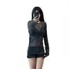 Korean Swimsuit Female Student Sexy Blouse Covers Belly To Show Slimming Split Three-piece Set Conservative Small Chest High Waist Quick-drying