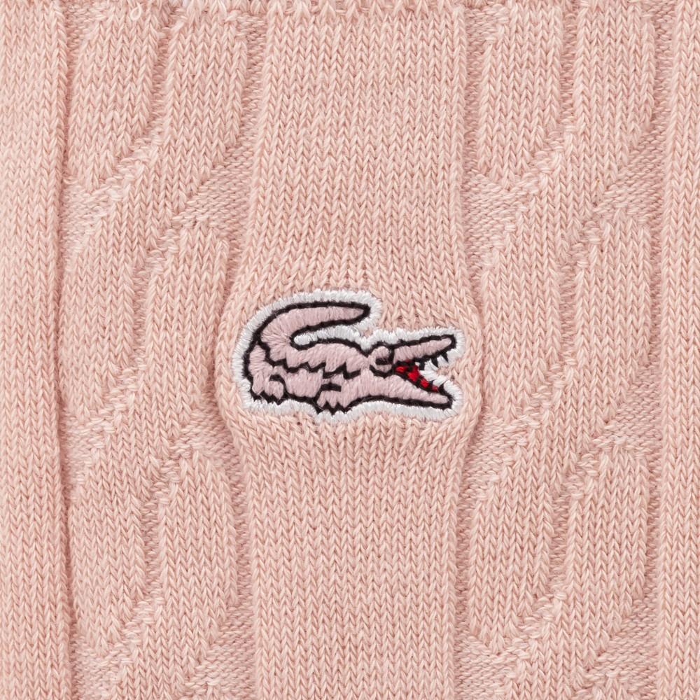 [Lacoste] Women's Cable Mid Socks RA194E-56GADY
