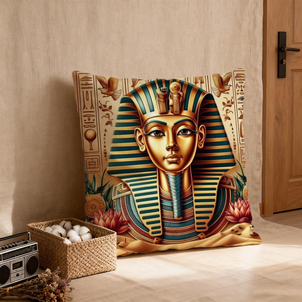 Pillow Case luxurious home office, sofa decorative Multi sized car seat cushions, pillowcases Egyptian pyramid pharaohs