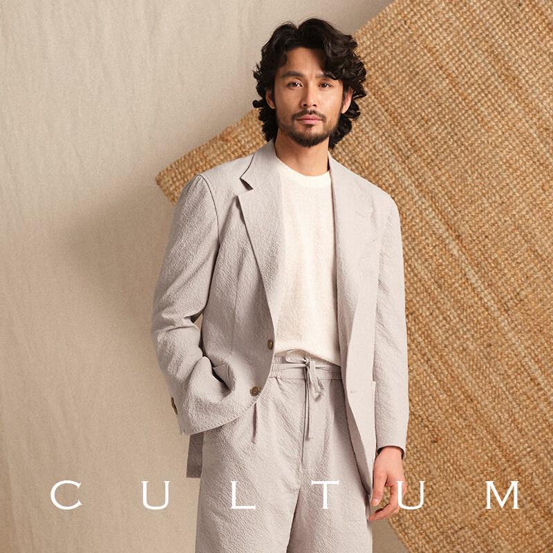 CULTUM Men's Breathable Seersucker Suit Collection