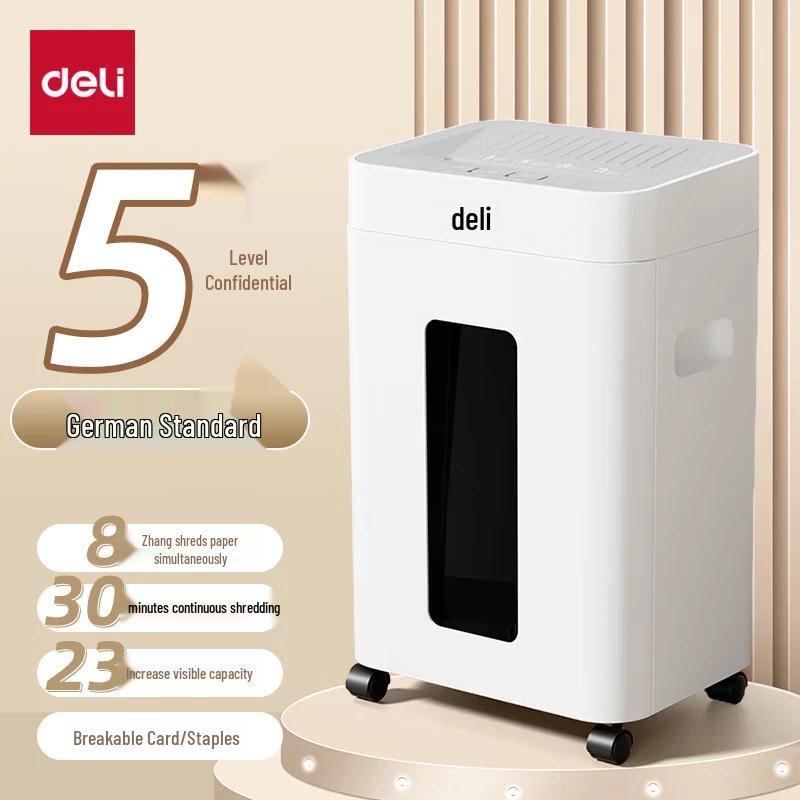 

Deli GA530 High-Security Micro-Cut Shredder CN plug (adapter included)