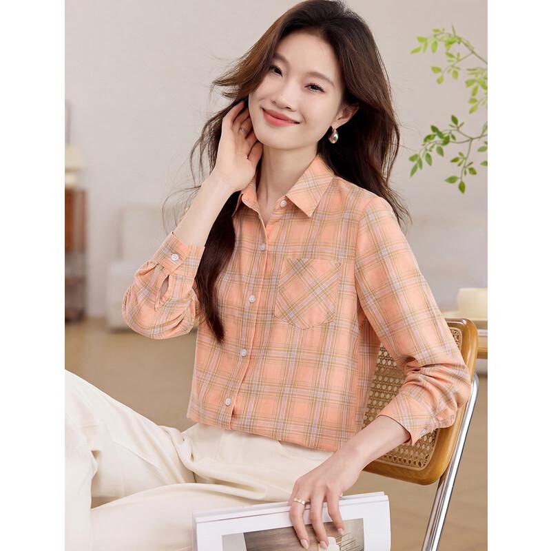 

ODTF Women s Loose Fit Long Sleeve Casual Blouse M