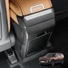 For Hyundai Santa Fe MX5 2024 2025 Car Rear Seat AC Air Vent Decorative Frame Back Anti-kick Cover Interior Styling Accessories